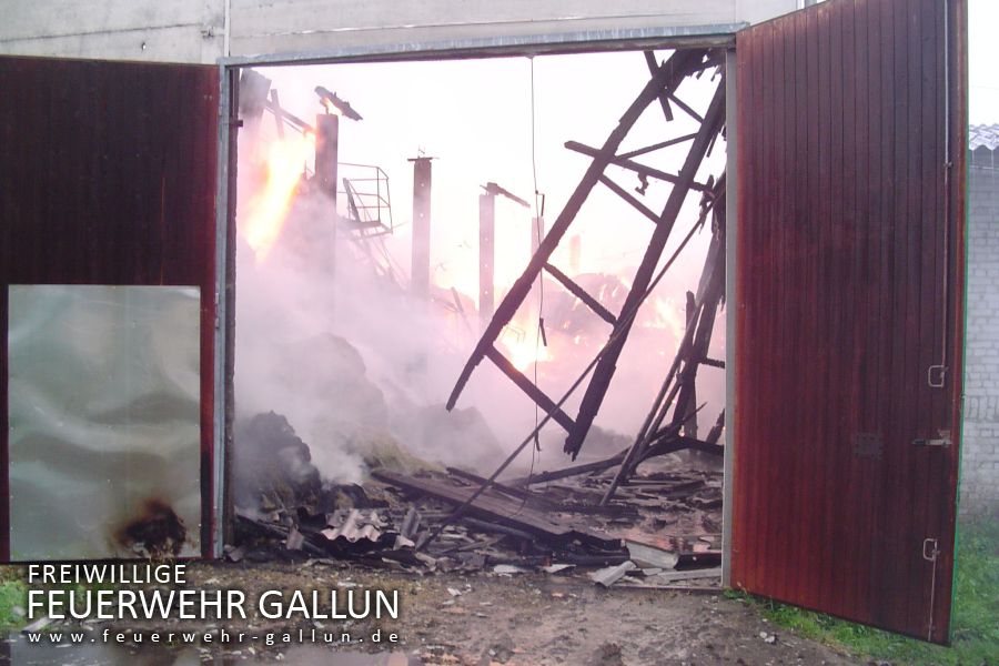 2008 - Scheunenbrand in Mittenwalde